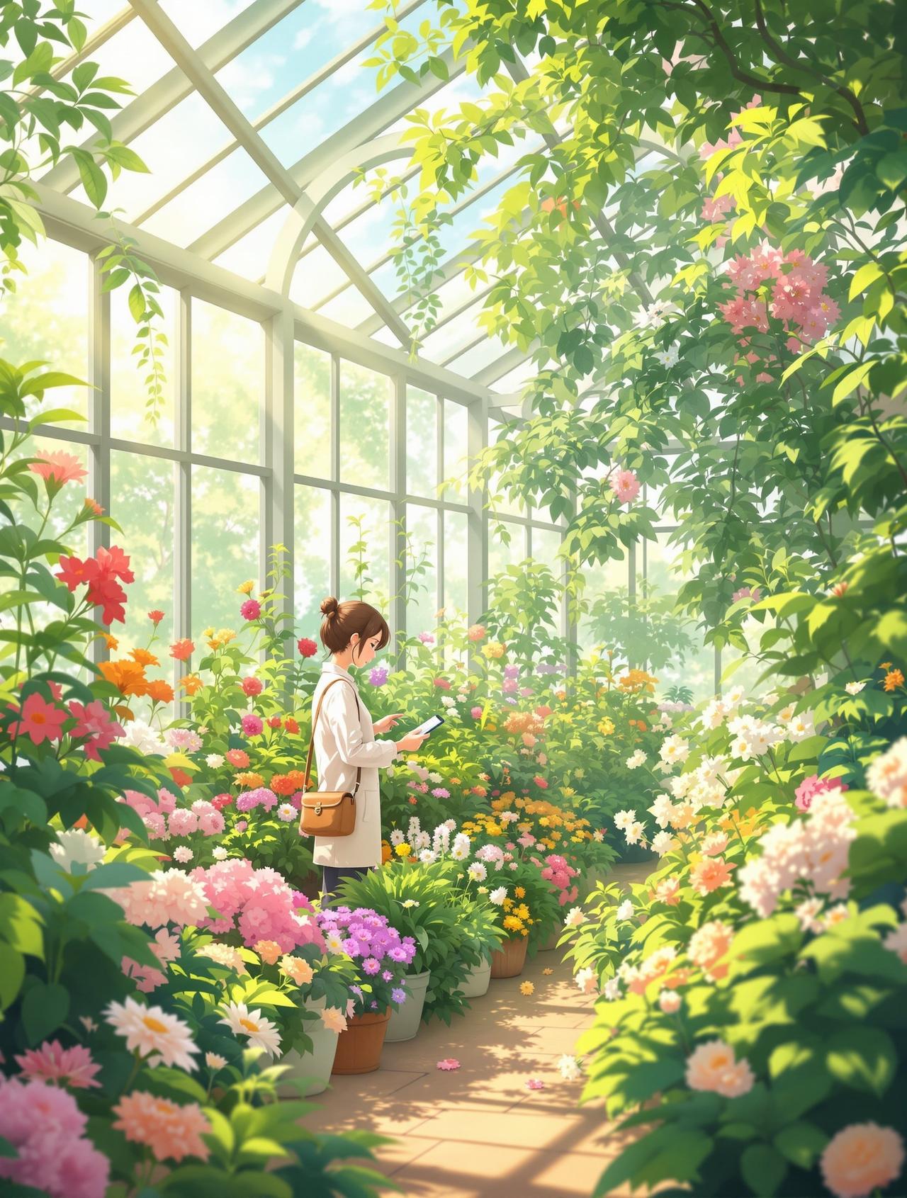 ai入口 植物园的春天 - 生命与希望,自然风光治愈短剧排行榜